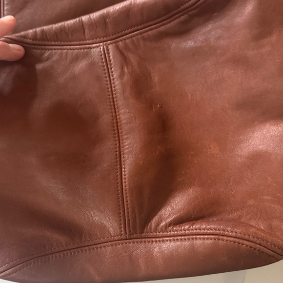 Coach Brown Leather Tote Bag - Picture 17 of 17